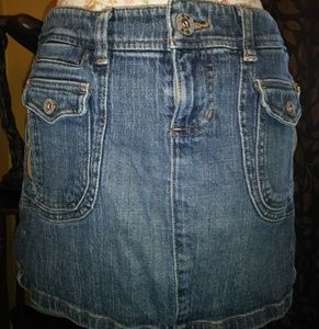 Tommy Hilfiger  denim mini skirt.